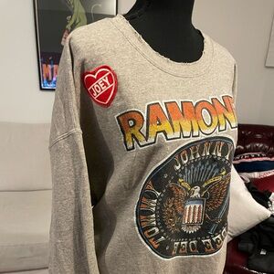 NWT Madeworn Ramones Sweatshirt Sz L